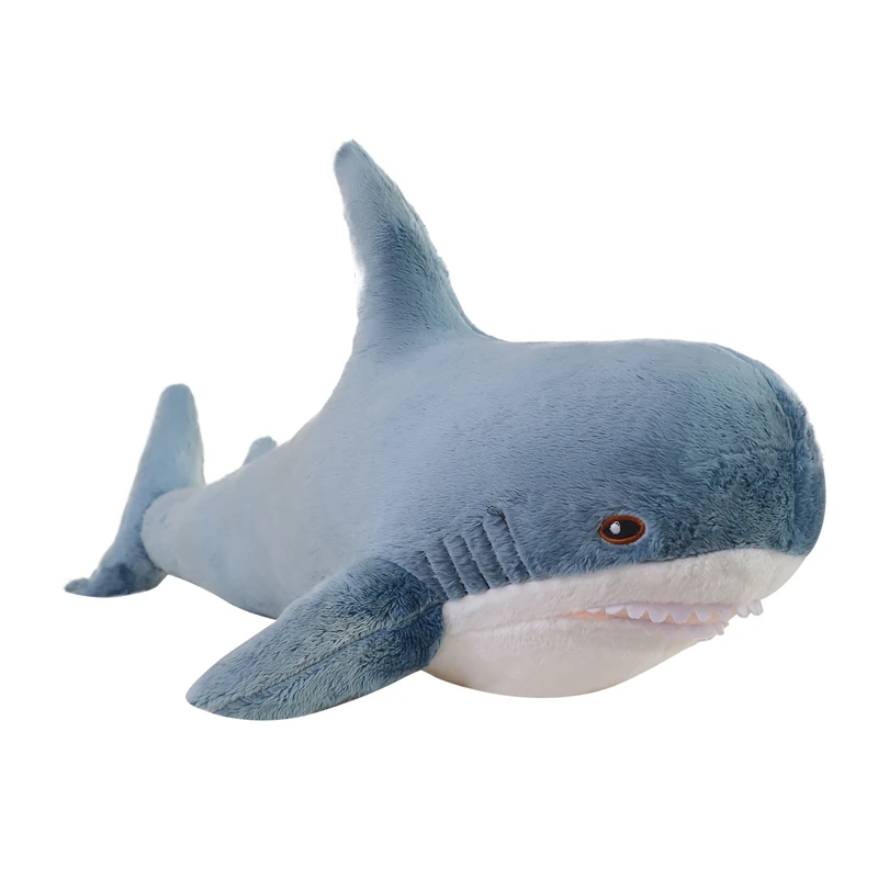 Cute Sharks Hammerhead Sharks Plush Toys Stuffed Soft Sea Animal Fish Pillow Appease Toys for Kids Girls Birthday Gifts Decor