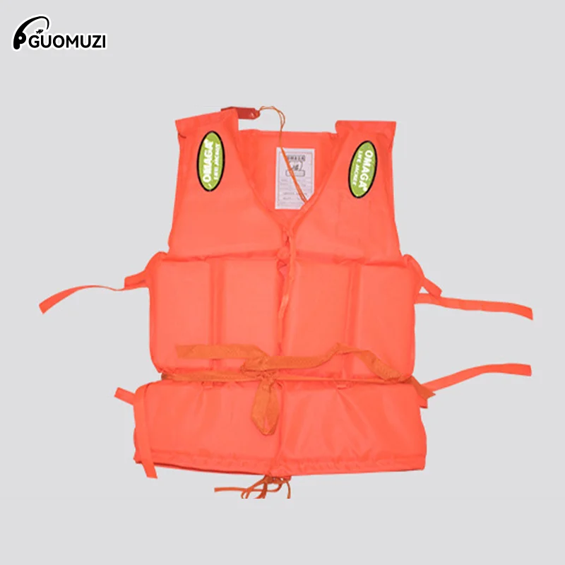 عالية الطفو قارب الكبار أكسفورد القماش في الهواء الطلق تجمع نفخ رغوة المنقذة للحياة سترة