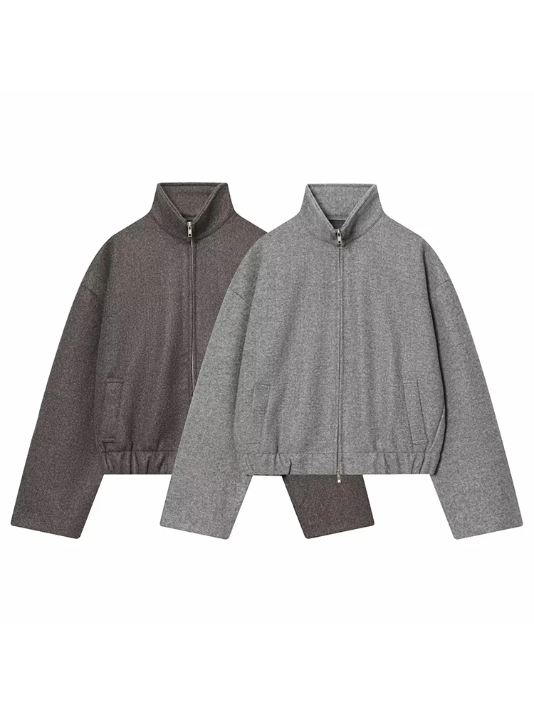 Women New Loose Pilot Jacket Outerwear New Arrival Casual Style Soft Material Women's Fashion Short Coat