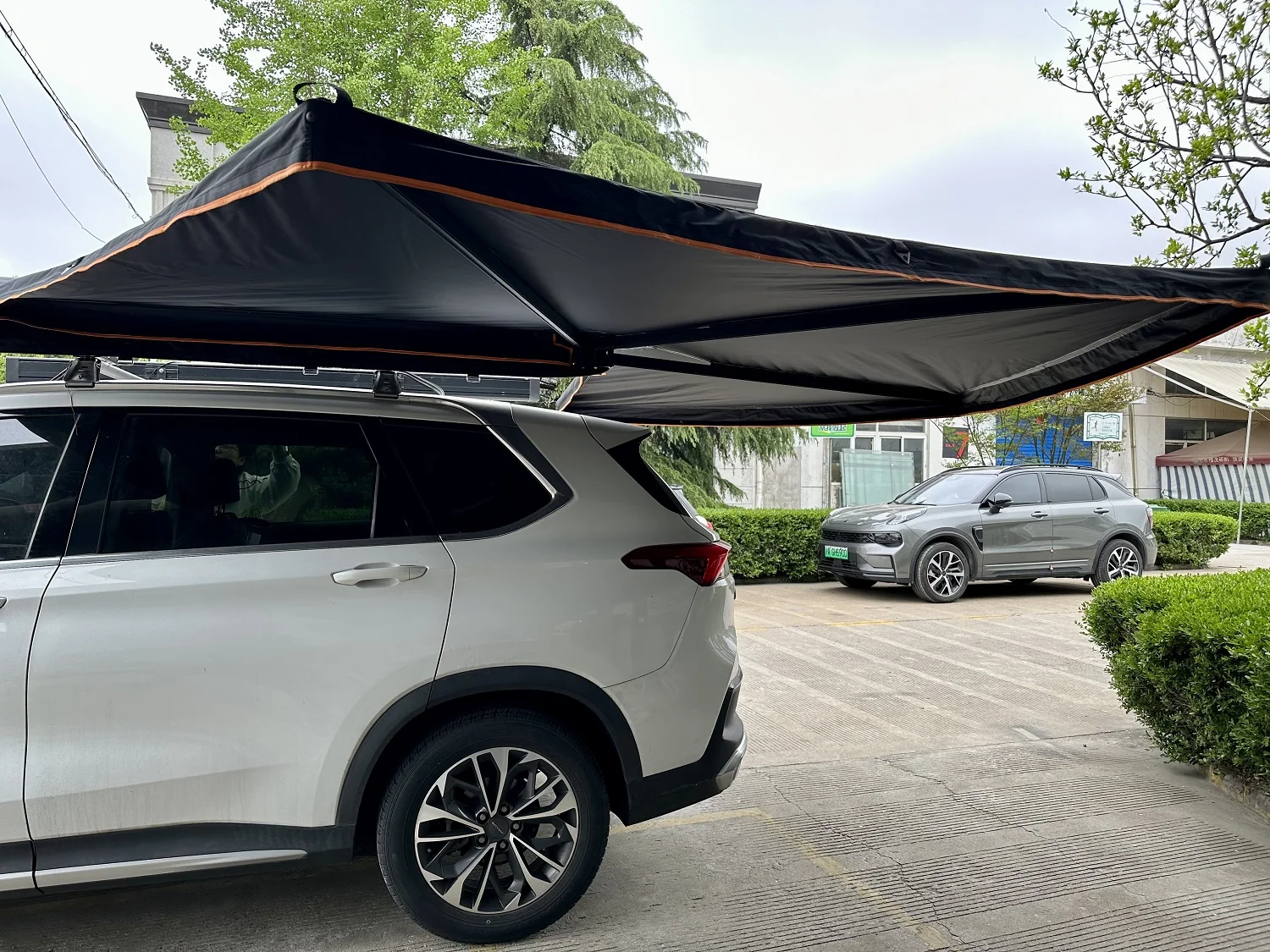 270 Degree Awning Legless Car Waterproof Awning Camping 4wd Foxwing Rear Car Awning 270 Custom