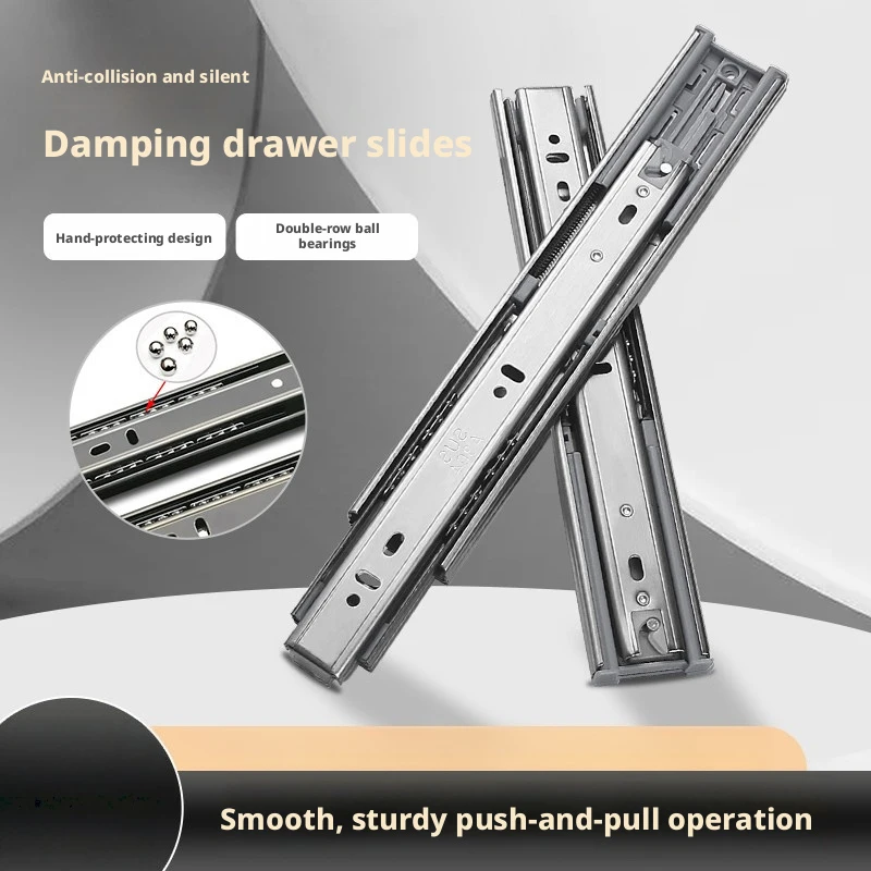 oft Close Stainless Steel Drawer Rail 10