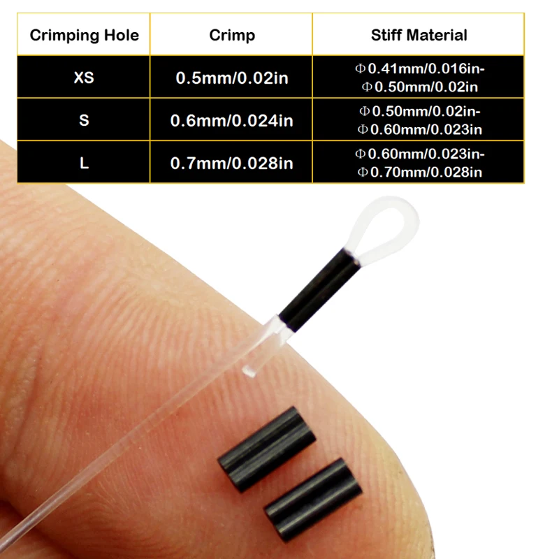 1Set Carp Fishing Tool Crimping Pliers For Neat Chod Rigs And Booms Fit Fluorocarbon Stiff Link Crimps 0.5/0.6/0.7mm Accessories