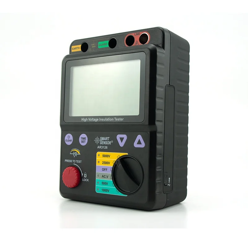 Smart  AR3126 Multi-function Smart Sensor Voltage Insulation Tester professional tester