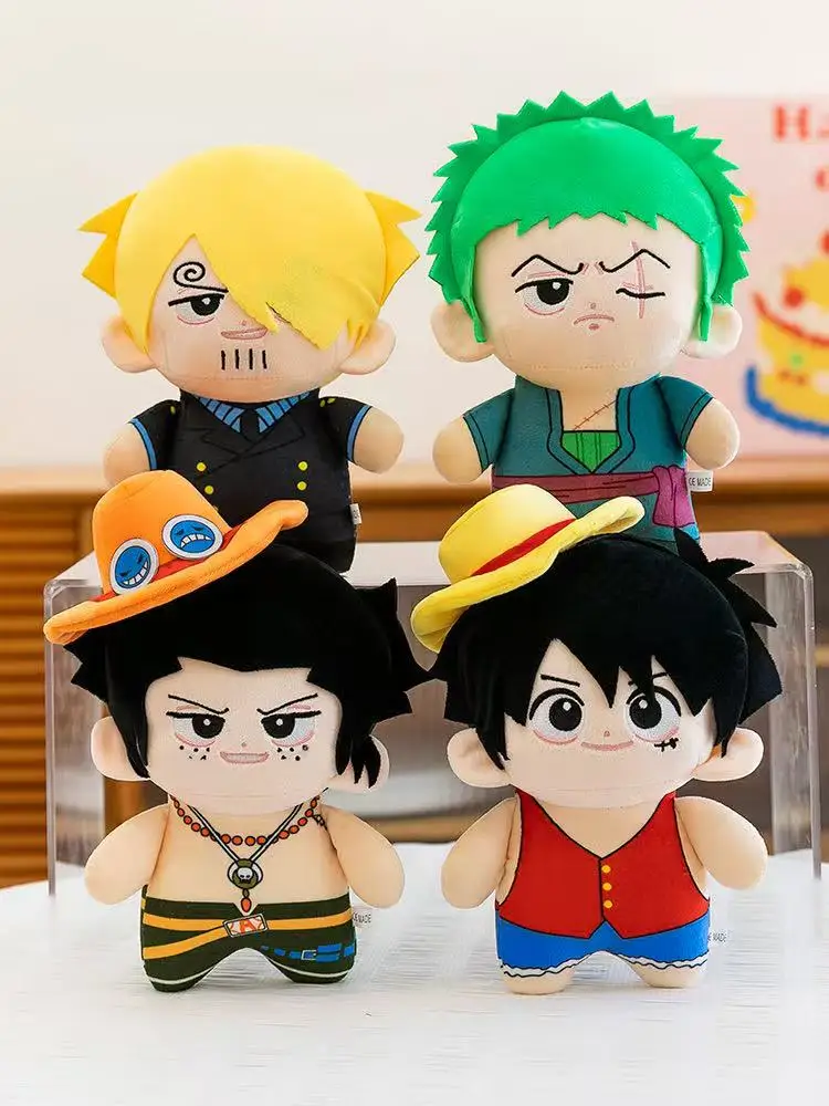 Neuestes Modell, Solon Luffy Shanzhi Ace Plüschtier, Cartoon-Anime-Spaßpuppe, Geburtstagsgeschenk für Kinder – Detail 18