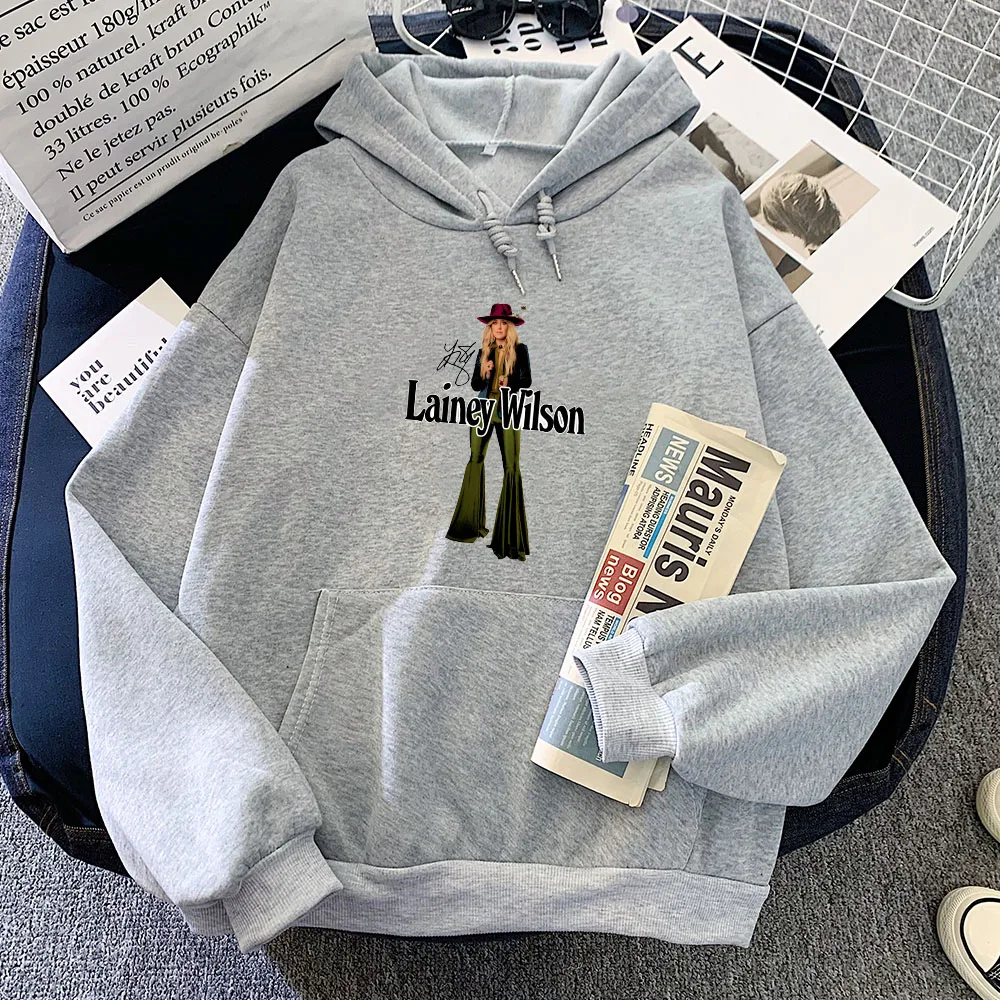 Sudaderas Graphic Printing Hoodie Lainey Wilson Comfortable Fashion Sweatshirt Funko Pop Vintage Clothes Moletom Retro Pullovers