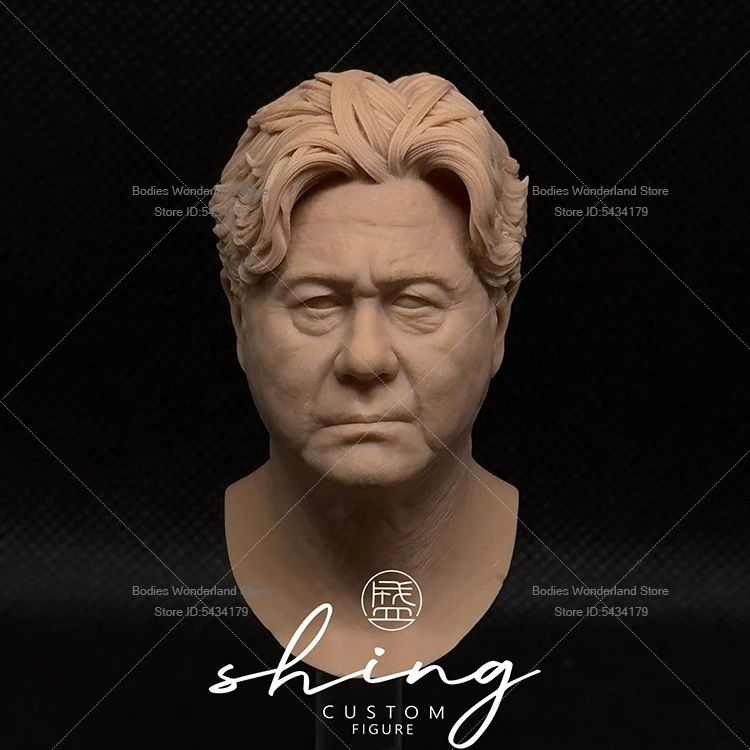 Unpainted 1/6 Scale Male Soldier Korean Actor Head Sculpt CHOI MIN SIK White Model Head For 12Inch Action Figure Doll Body