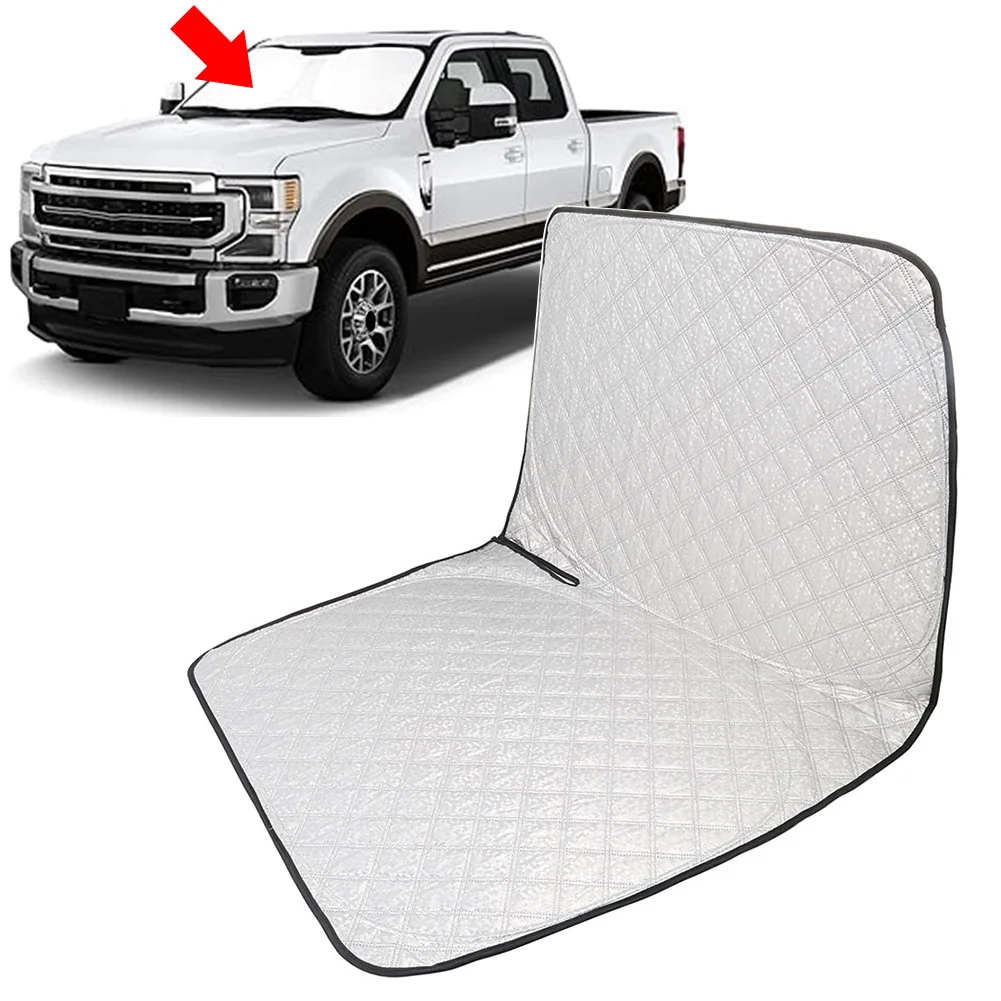 

Car Foldable Front Windshield Sun Shade For Ford Super Duty F250 F350 F450 F550 17-22 Wear Resistant