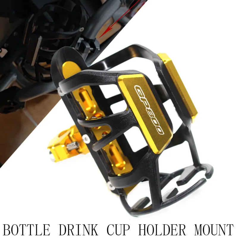 For GILERA GP800 GP 800 All Year  quality Motorcycle CNC Beverage Water Bottle Drink Cup Holder Mount