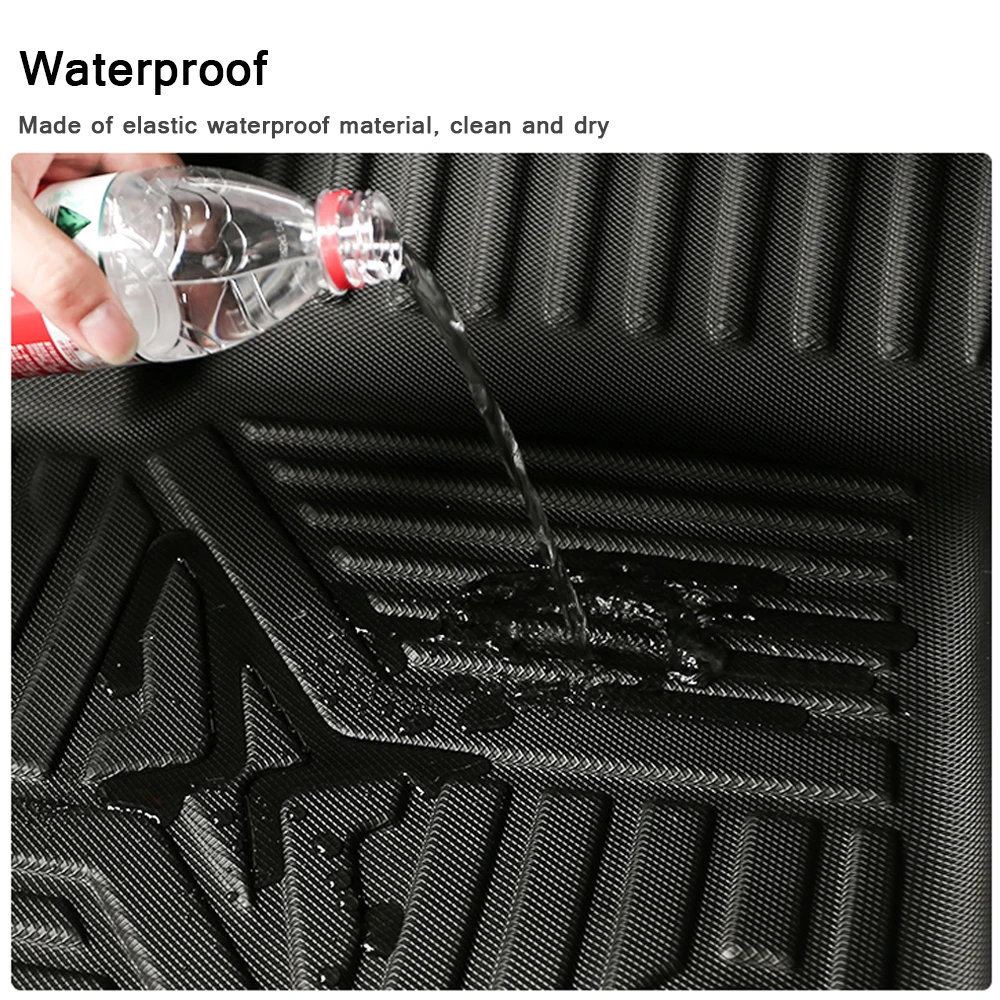 2024 Rubber Car Mat For Land Rover DEFENDER 2020-2024 Carpet Waterproof Protect  Interior Accessories TPE Car Floor Mats