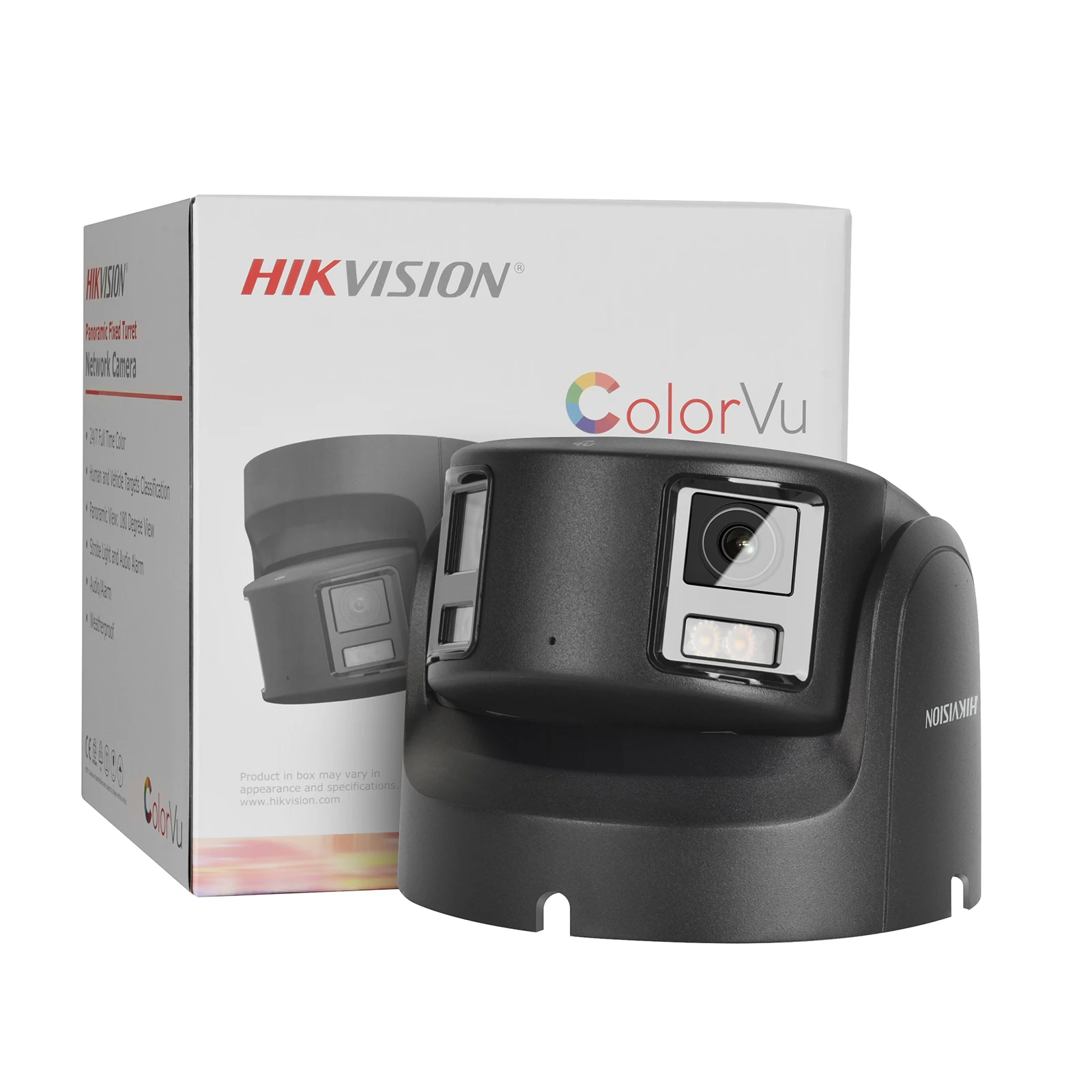 Hikvision DS-2CD2387G2P-LSU/SL 8MP 4K Panoramische ColorVu IP-camera Dubbele lens 2-weg audio Beveiliging Surveillance Netwerkcamera