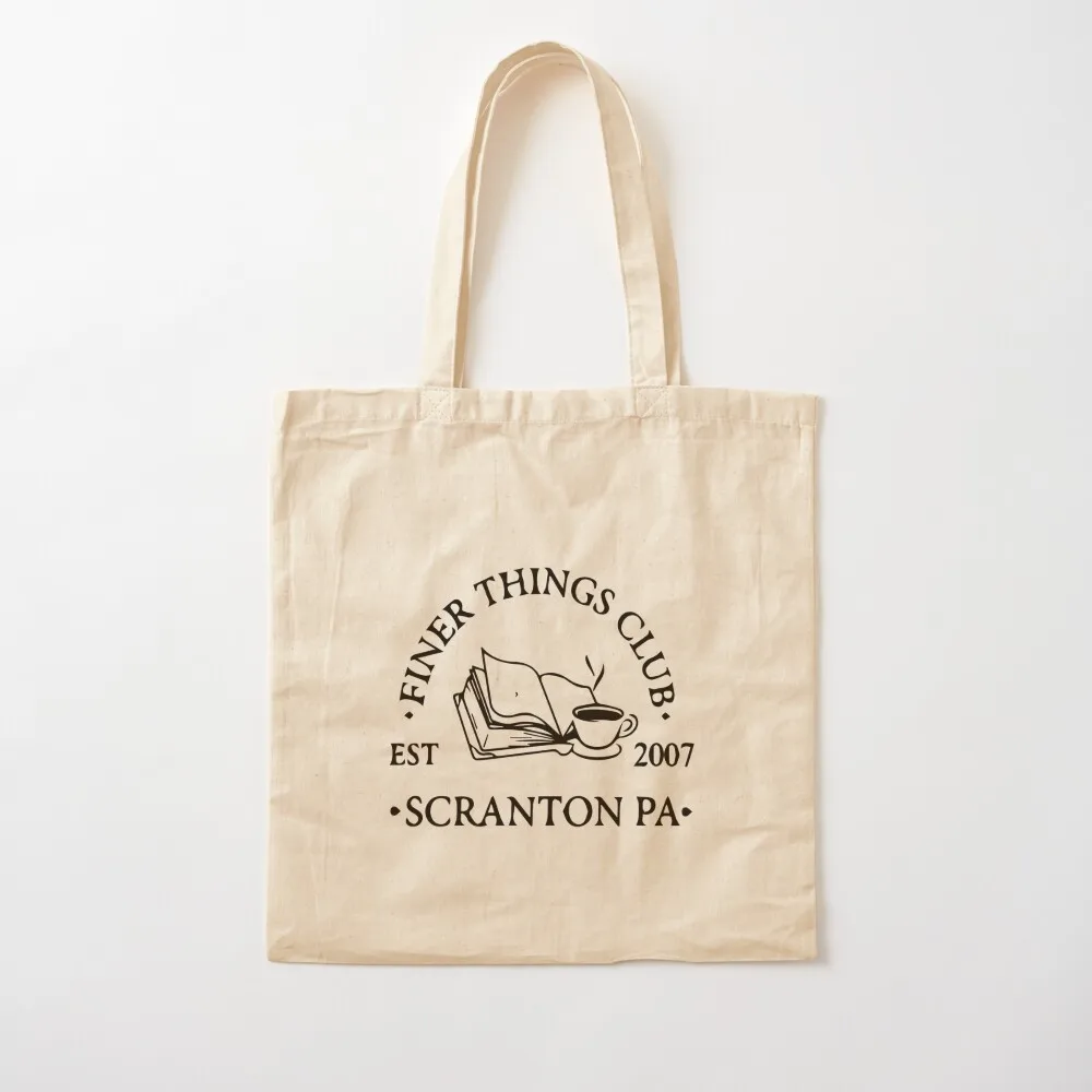 Finer Things Club - Eyesasdaggers تصميم مستوحى من نادي الكتب الأنيق، حقيبة يد، حقيبة يد للمتسوقين