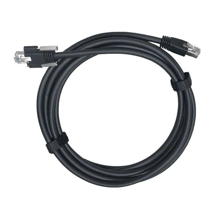 High Quality Test 4pair 24 AWG Cobre Cable De Red LAN CABLE Cat6 Network Gigabit Ethernet Cable For Industrial