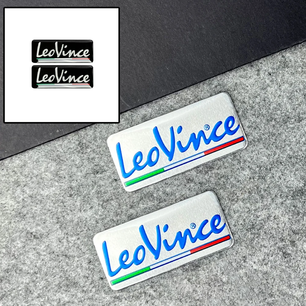

2PCS Aluminium Motorcycle Accessories Exhaust Pipes Pipe Decals Stickers Heat-resistant For LeoVince Racing For Benelli Kawasaki