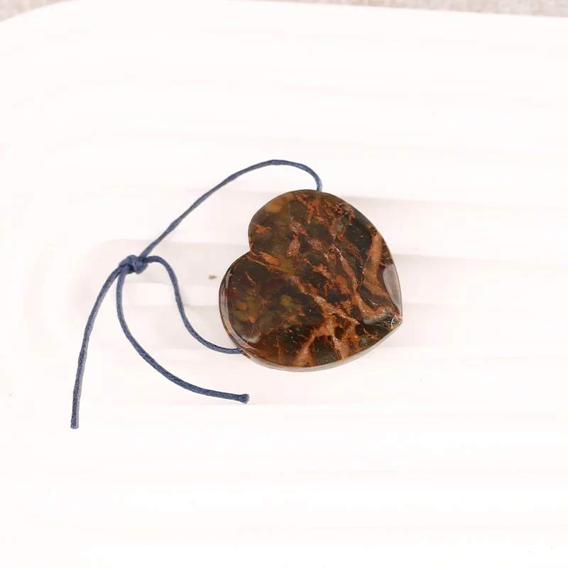 B&F Handmade Green Opal Pendants, Genuine Natural stones beads, Unique Stones for jewelry & DIY Earring Beads