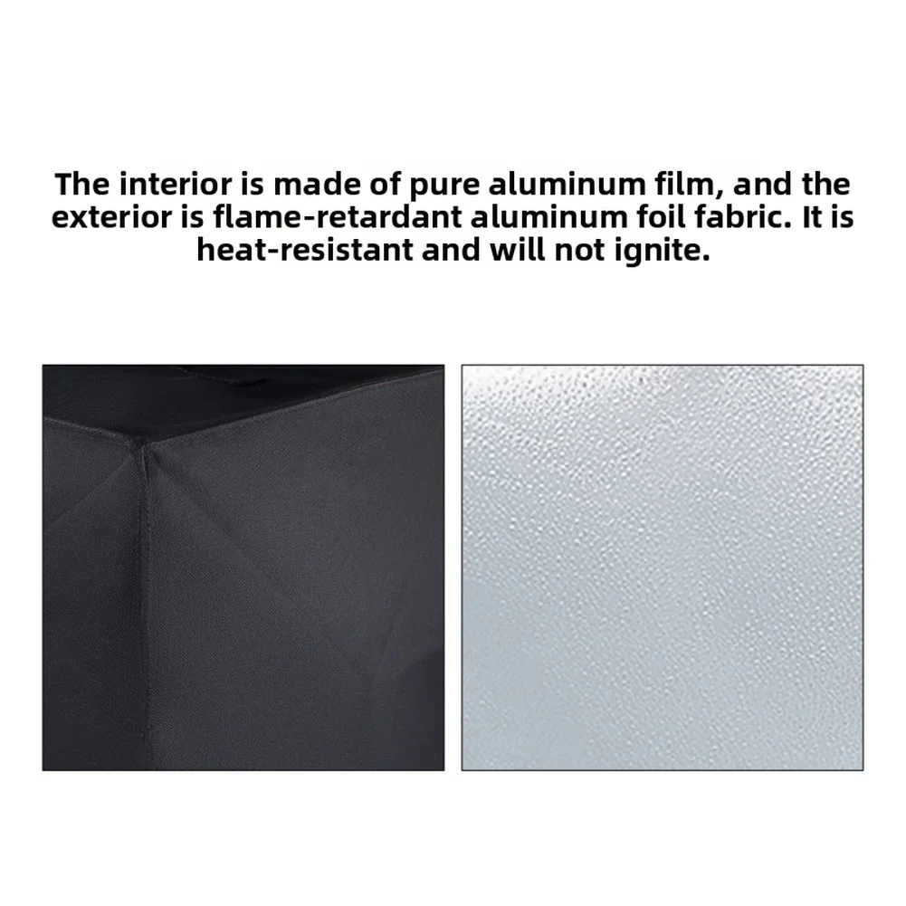 

Enclosure Protection Cover for A1 for Mini Aluminum Foil Material 475 x 365 x 345 mm Dustproof Fire Resistant Quiet