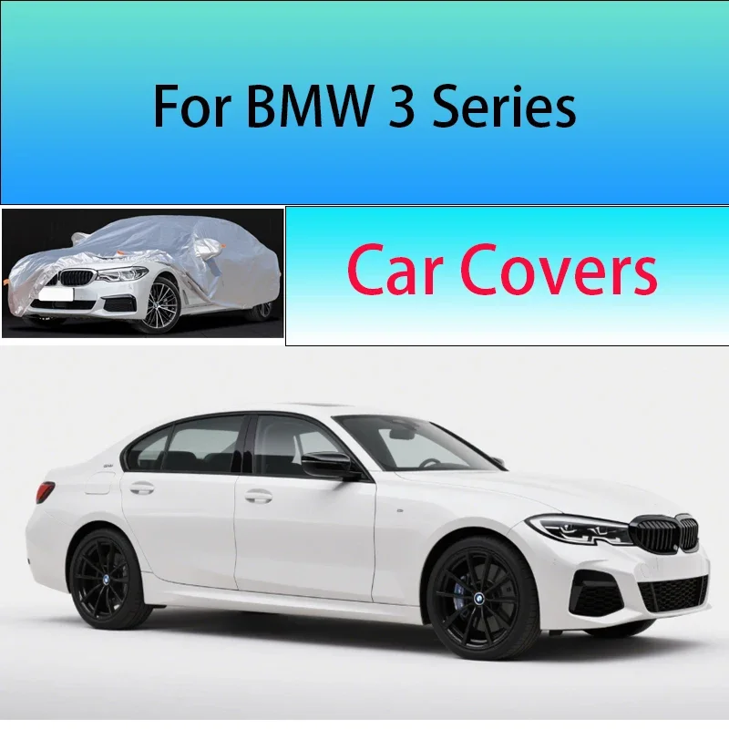 

For BMW 3 Series Car Cover Outdoor Sun Shade Rain Snow Dust Frost Resistant Anti-UV Cover Car cover protection