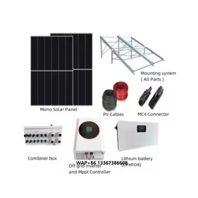 

HIgh Efficiency Residential and Commercial off Grid Solar Energy System Full Package Home Use 3KW 3KVA 3000W