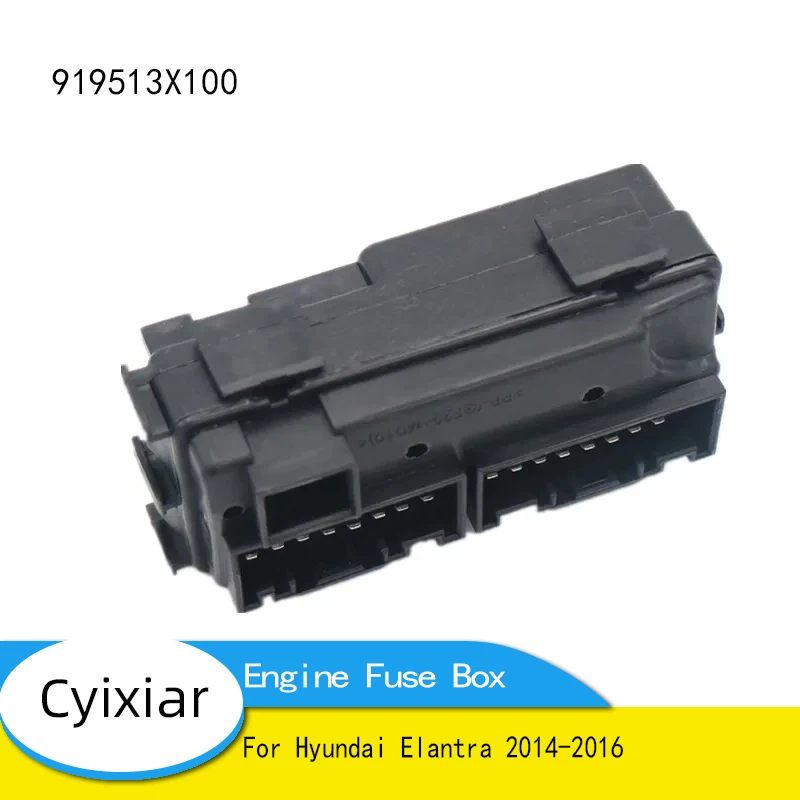 Box Assyeng Module System FOR Hyundai Elantra 2014-2016 OEM 919513X100 Small Engine Fuse Box