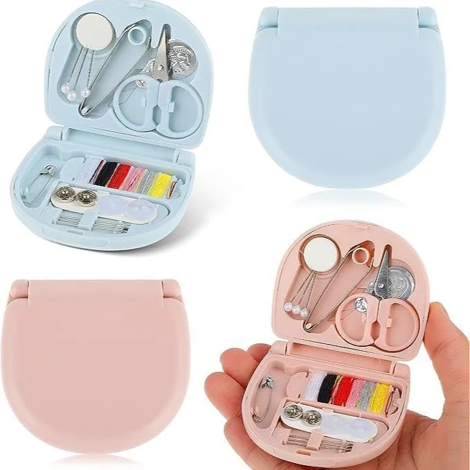 Mini Manuelle Nähmaschine Kits Tragbare Hand Stitcher Nähmaschine Reparatur Werkzeug Für Stoff Tuch Haushalt DIY Nähen Handwerk