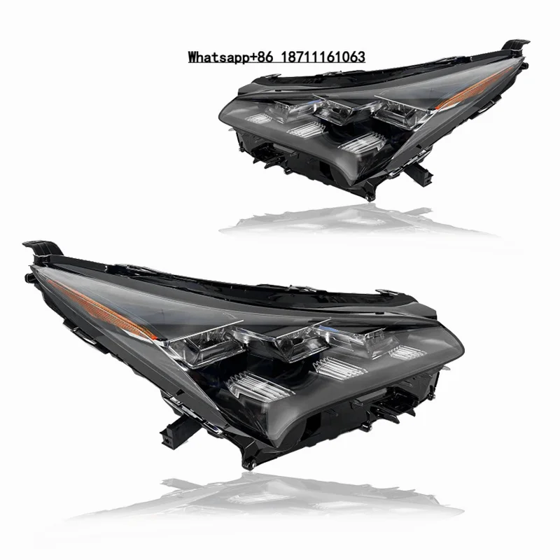 High Quality Genuine NX 3-Eye Automotive Headlight for 2014-2016 NX200 NX300 High Configuration LED Car Light 6000k Color