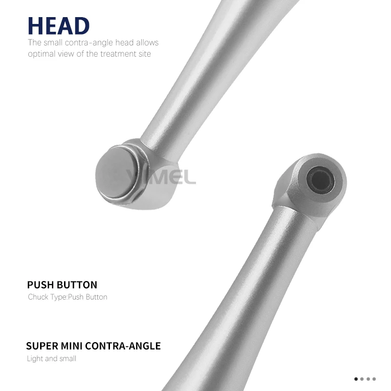 Gorąca sprzedaż Mini Endo 6:1 Głowica Contra-Angle Fit Woodpecker Endo Motor Dental Endodontic Parts Reciprocating Contra Angle Head