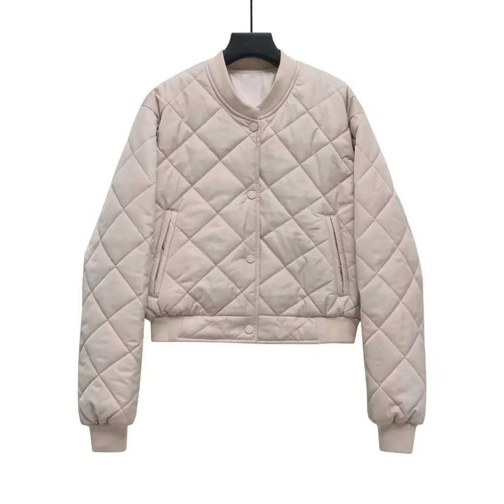 

Женская короткая тонкая хлопковая куртка, осенне-зимняя летная хлопковая верхняя одежда, горячая поставка, оптовая продажа