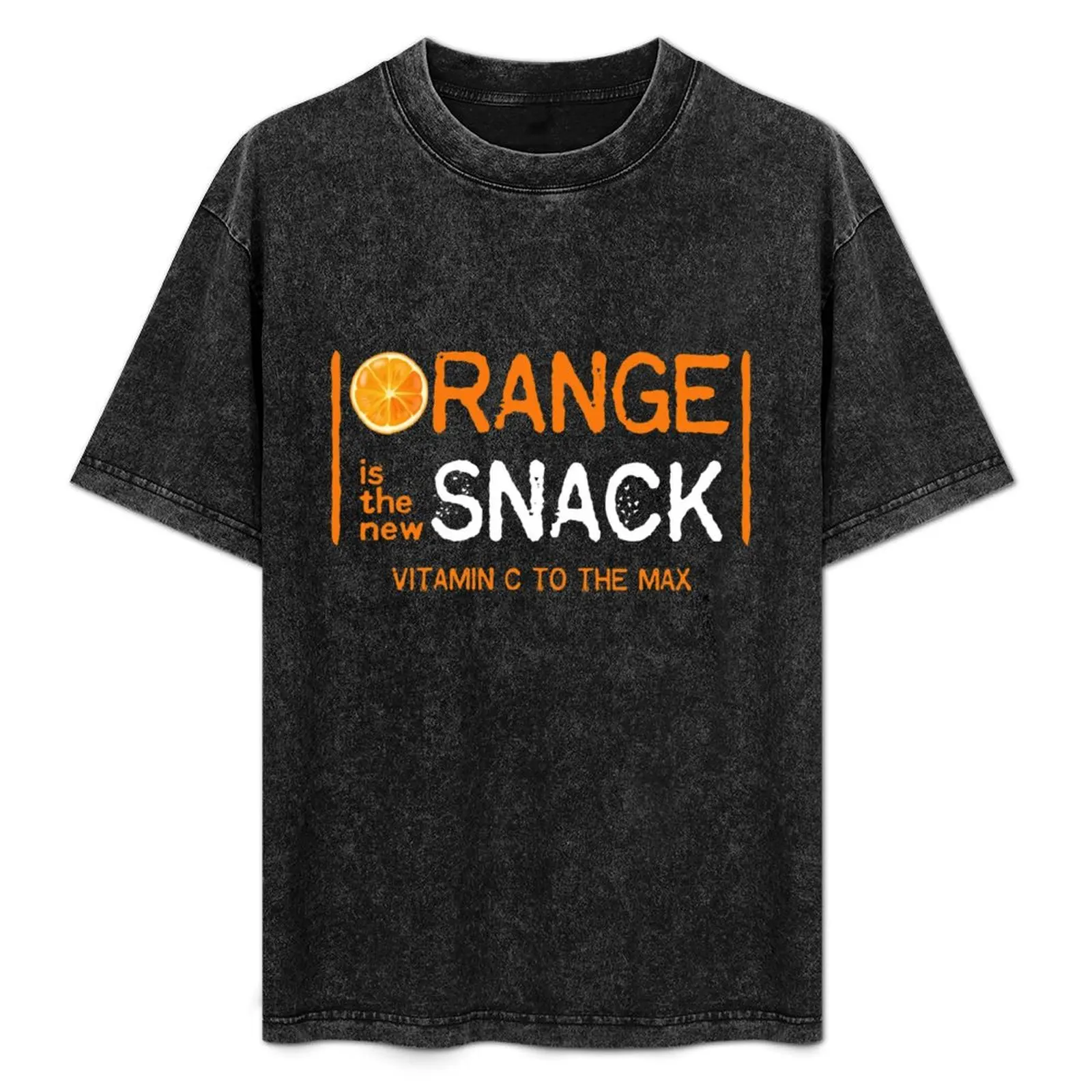 Camiseta Orange Is The New Snack Vitamin C To The Max, camiseta holgada de talla grande
