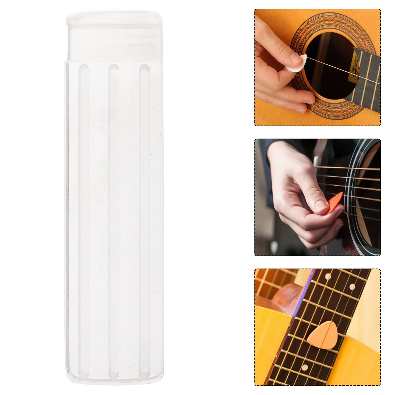 

Guitar Pick Case Guitarist Accessories Display Holder Music Enthusiast Gift Storage Box