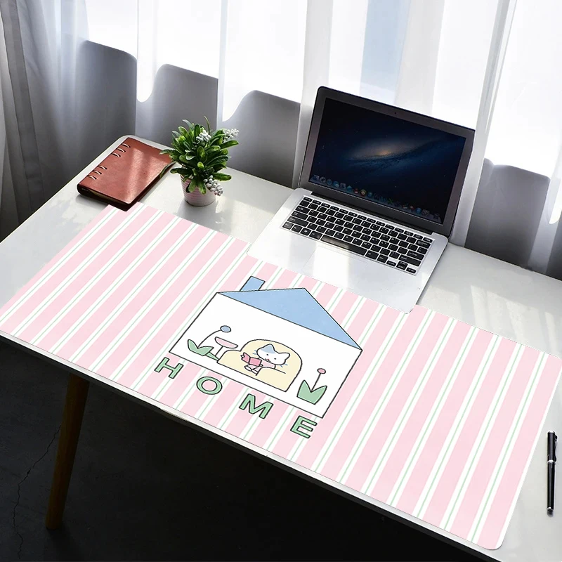 

Mouse Pad PC Non Slip Rubber Mousepad Fresh and simple Laptop Gamer Cabinet Keyboard Pad Office Computer Gaming Desk Mouse Mat