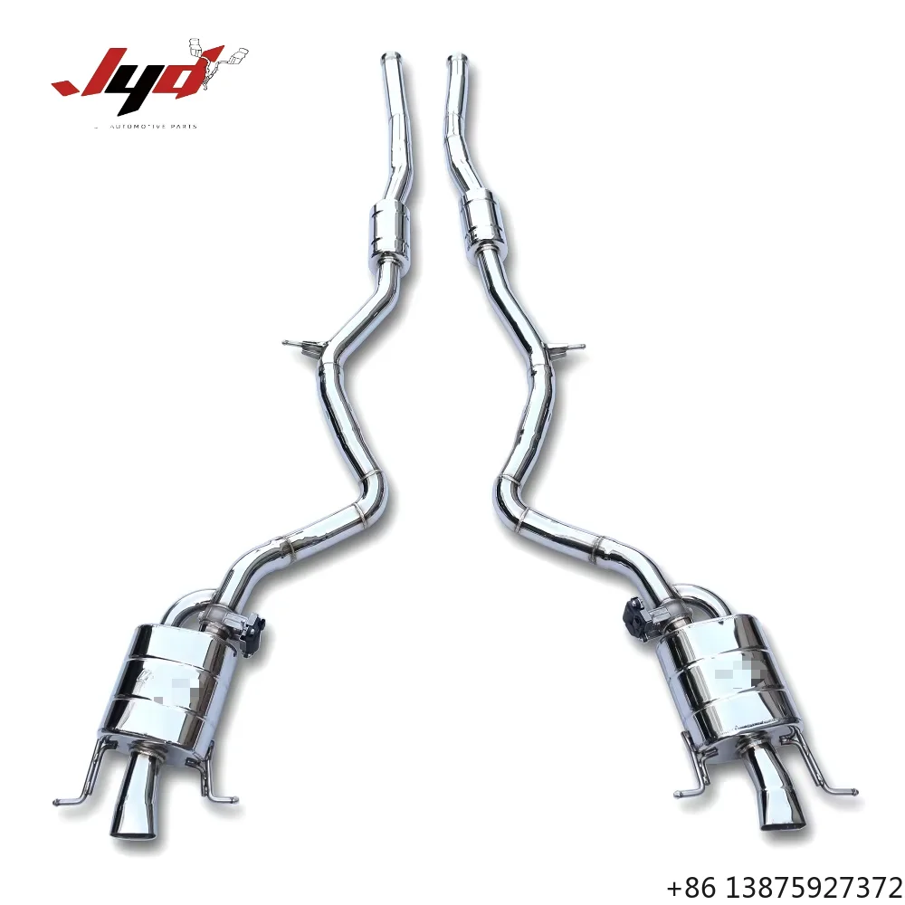 

High Quality Polished Stainless Catback Exhaust for W222 S320 S400 S450 3.0T 2014-2020 Catback Electronic Control