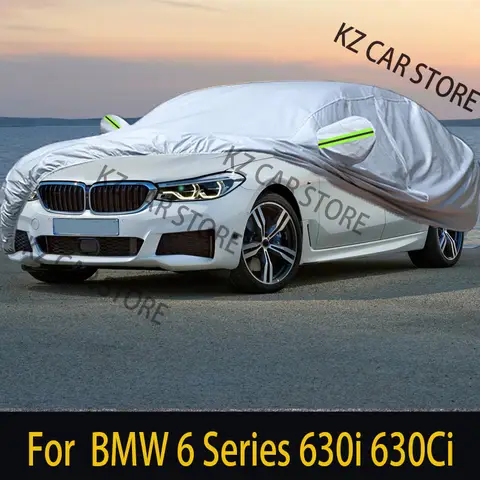 BMW 6 시리즈 630i 630Ci 640i 645Ci 650i 자동 차양 안티 자외선 비 눈 보호 커버 방풍 용 방수 자동차 커버