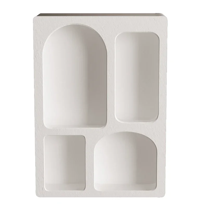 

Living Room Storage Organizer Mdf White Modern Craft Storage Cabinet Black Display Salon House Container Living