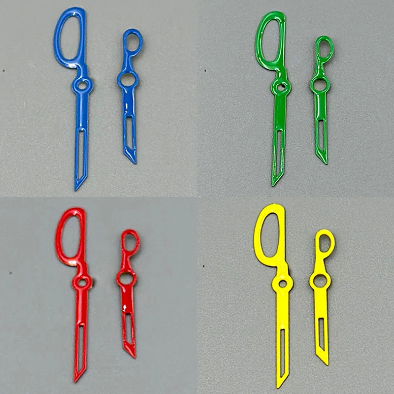 NOOKIDA Gunting Jam Tangan Aksesori Jam Tangan untuk Gerakan NH35/NH36/4R/7S Merah Kuning Biru Hijau Kuning-Hijau