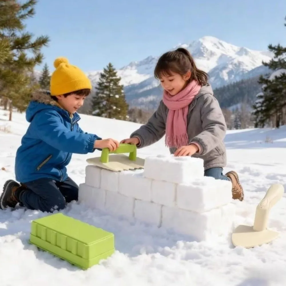 3pcs Walls Molds Tool Digging Shovel Digging Tool Shovel Sandbox Beach Tool Set Castle Building Kids Sands Tool Summer