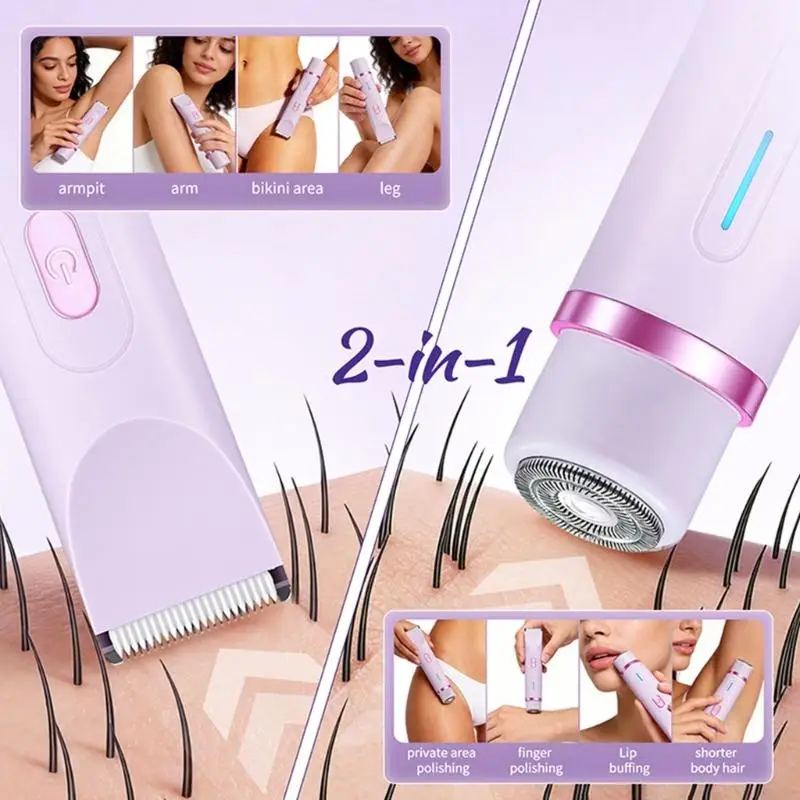 Small Electric Hair Groomer For Women Dry Wet Operation Ceramic Cutting System 