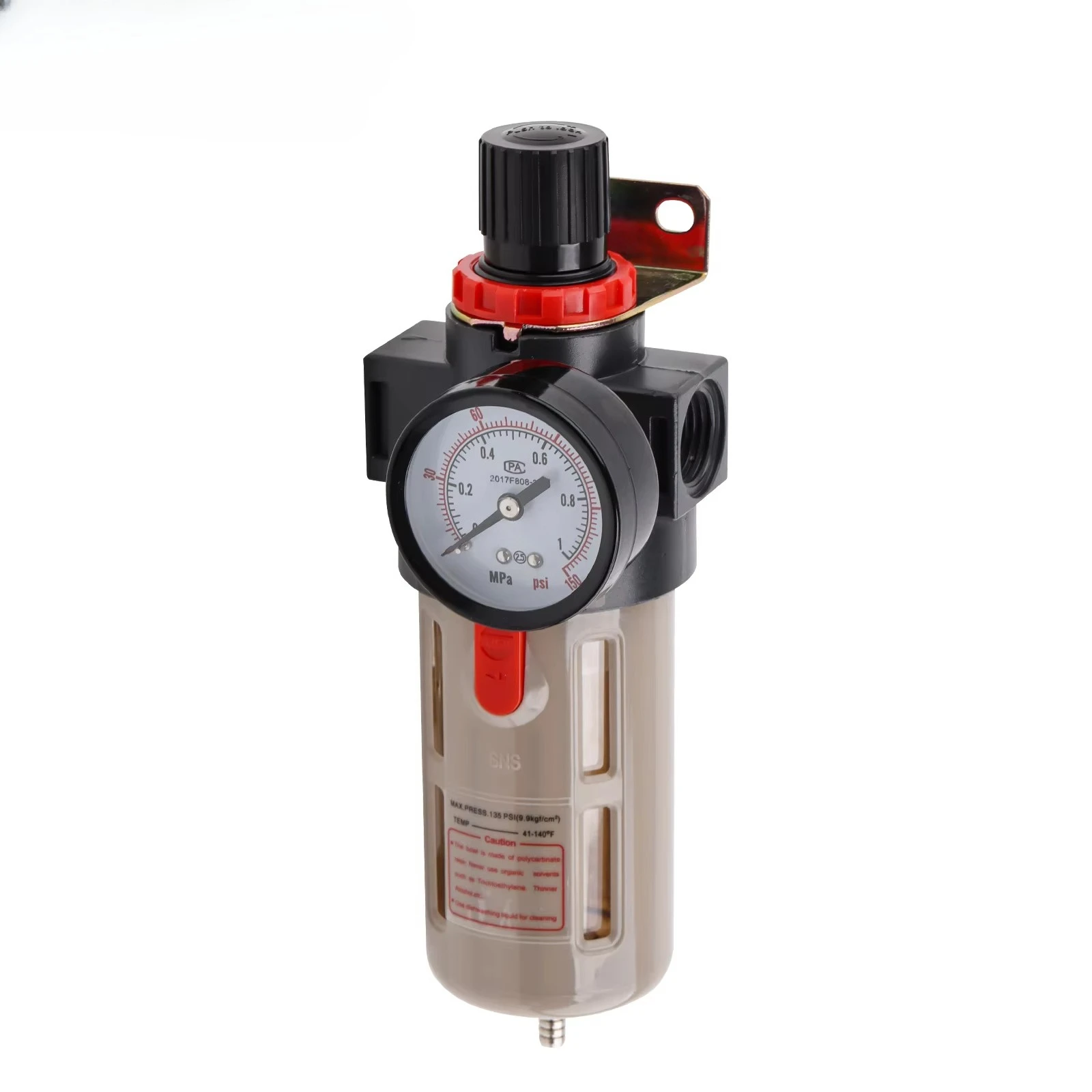 Régulateur de pression pneumatique série BFR avec purge automatique et traitement de l'air pour systèmes pneumatiques