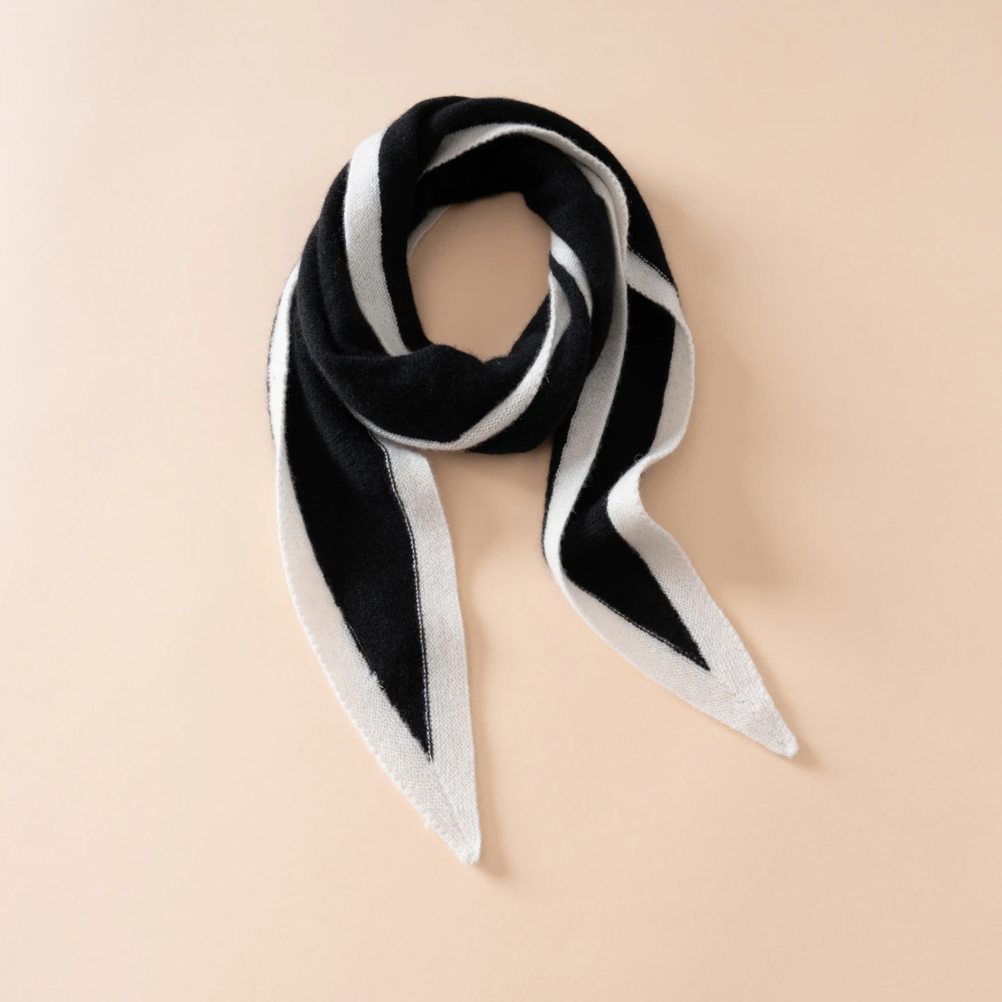 وشاح كشمير 100% مقاس 129*28 للنساء ملابس خارجية للخريف والشتاء، شال وشاح كشمير متماسك دافئ