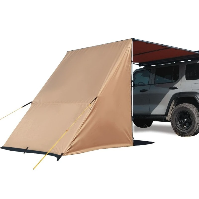 Outdoor side tent expansion accessories, triangular tent canopy, sunshade tarpaulin canopy
