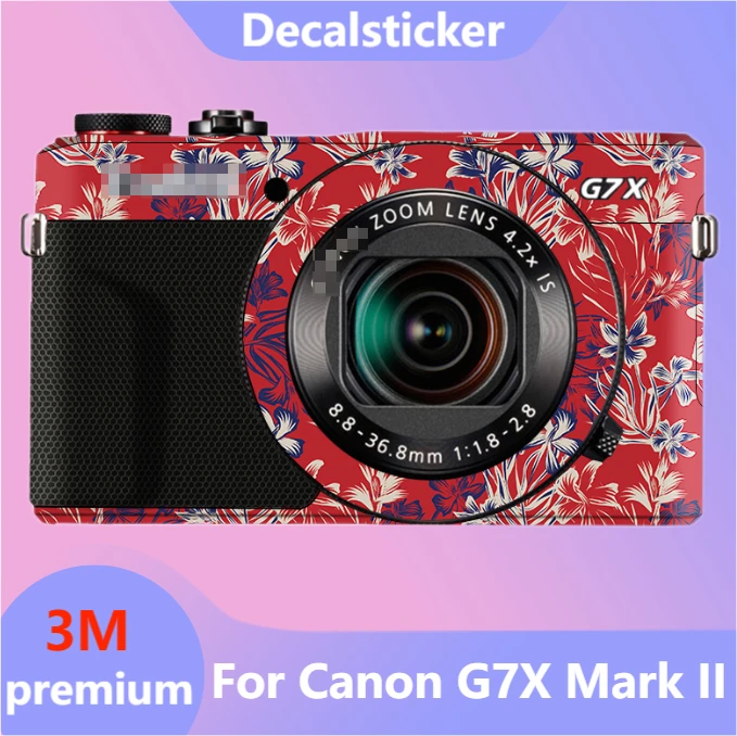 For Canon G7X MARK II M2 2 MARK2 MARKII G7XM2 Decal Skin Vinyl Wrap Film Camera Protective Sticker Protector Coat G7XII G7X2