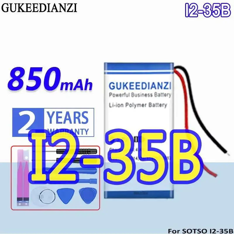 

Premium Replacement Battery For Sotso I2-35B 602040 2Line 850Mah