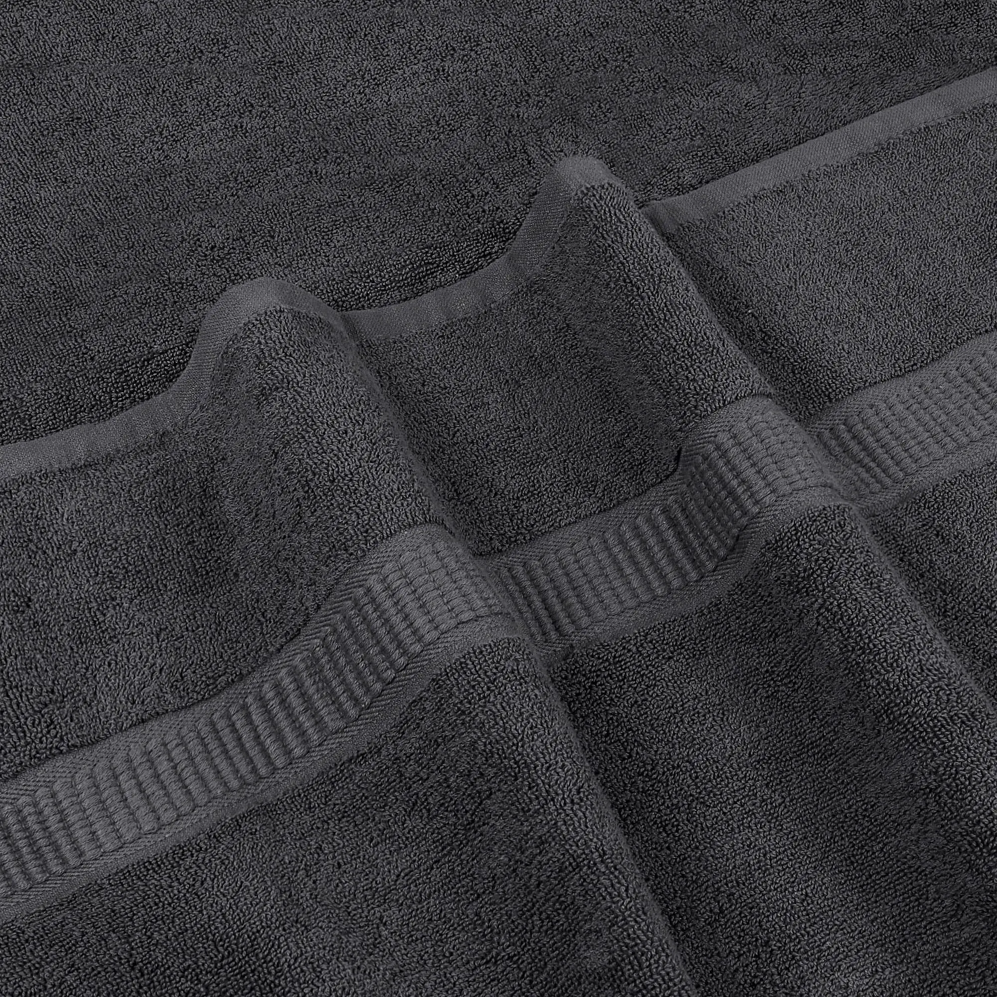 منشفة حمام جامبو فاخرة، 100% قطن مغزول بحلقة، منشفة حمام كبيرة جدًا ماصة للغاية وسريعة الجفاف، منشفة فائقة النعومة