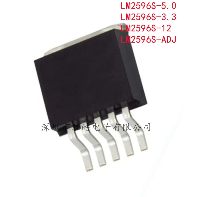 

(10PCS) NEW LM2596S-5.0V / LM2596S-3.3V / LM2596S-12V / LM2596S-ADJ TO-263-5 Integrated Circuit