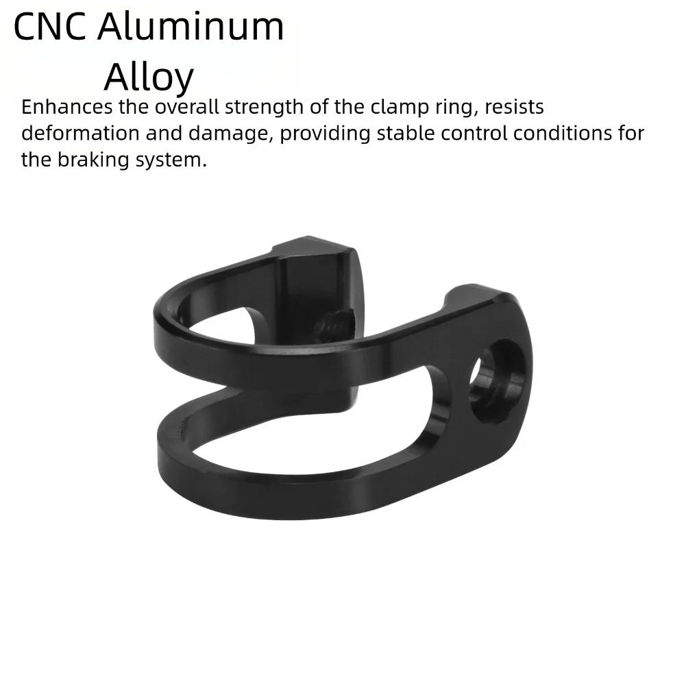 Mountain Bike Brake Bicycle Brake Clamp 304 Stainless Steel Bolts Easy Installation Process High-Strength Material