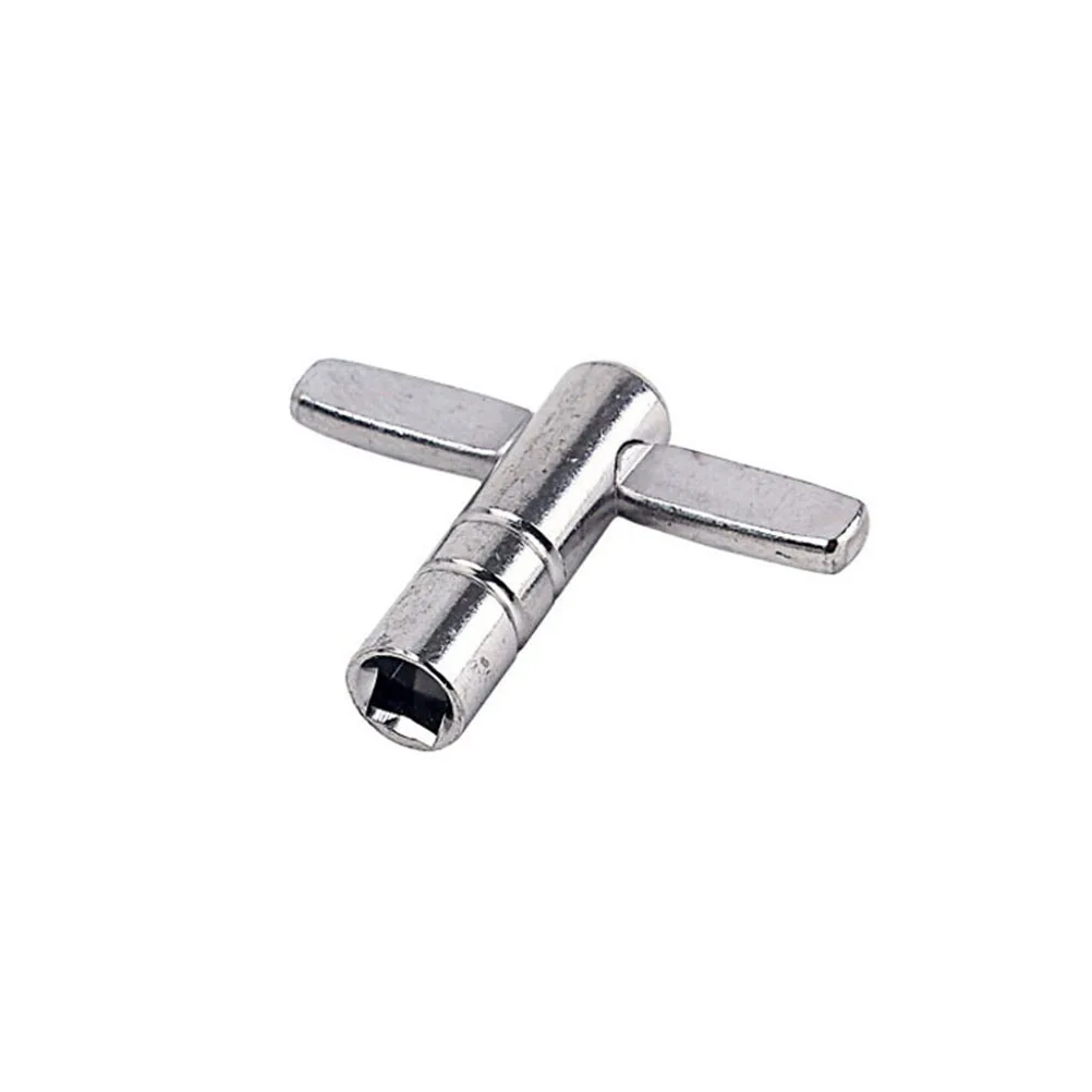 

2pcs Drum Key Wrench Fast Loading Unloading Continuous Motion Tuning Hand Drummer Lightweight Durable Metal for Drumheads