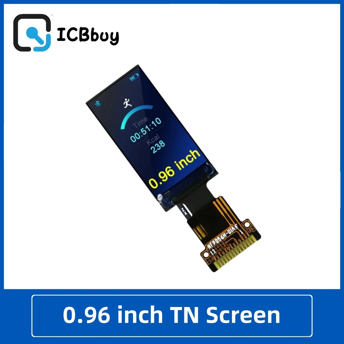 0.96 inch TN screen TFT color LCD display 4 Line SPI interface ST7735S driver chip