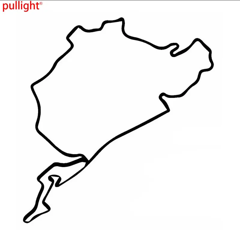 

14 * 15.2cm Fashion Map Style Design Window Bumper Motorcycle Accessories Decoration Vinyl Car Stickers