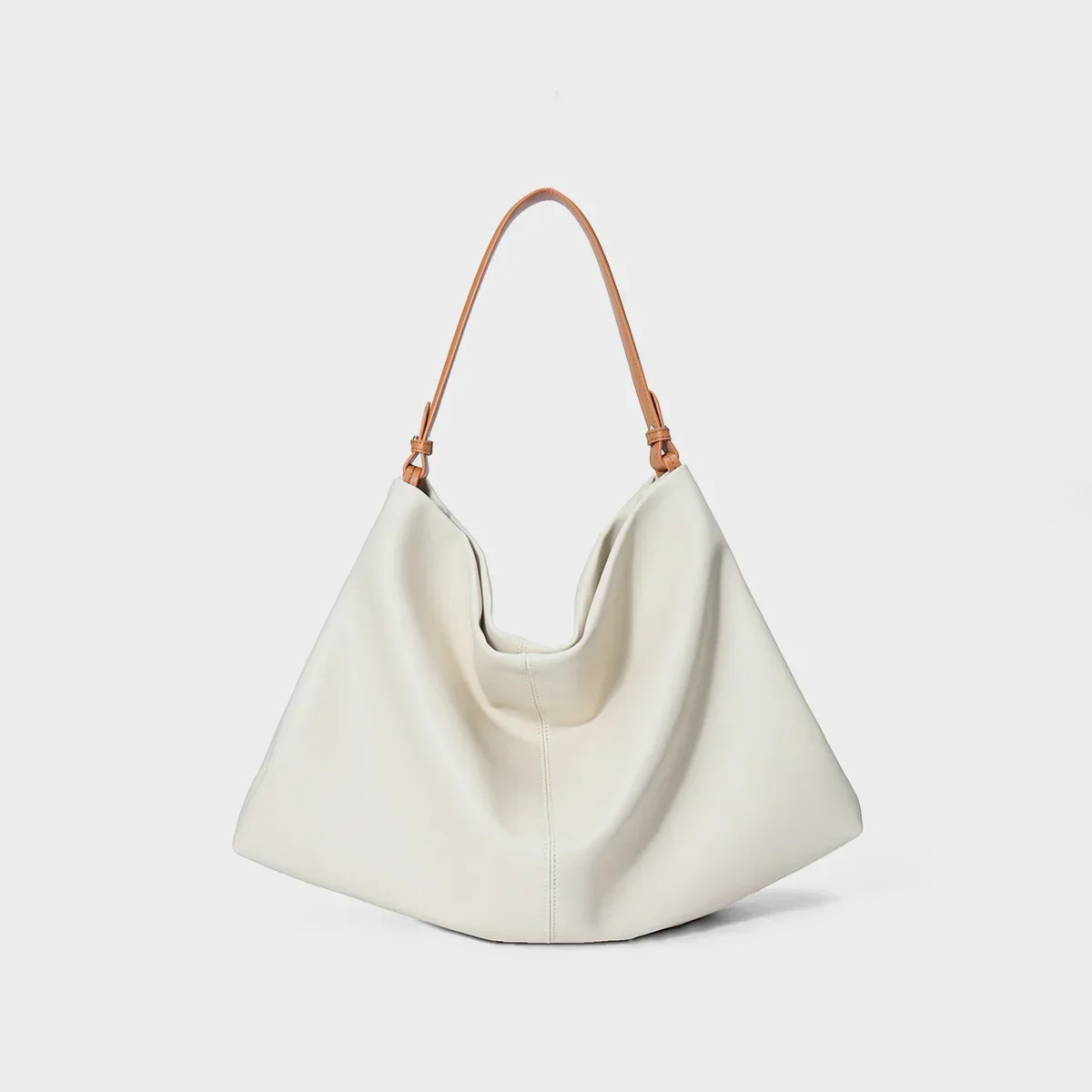 

Female Retro Soft Cowhide Classic Handbags Women's Cow Leather Large Capacity Shoulder Bag Ladies Luxury Designer Underarm Bags