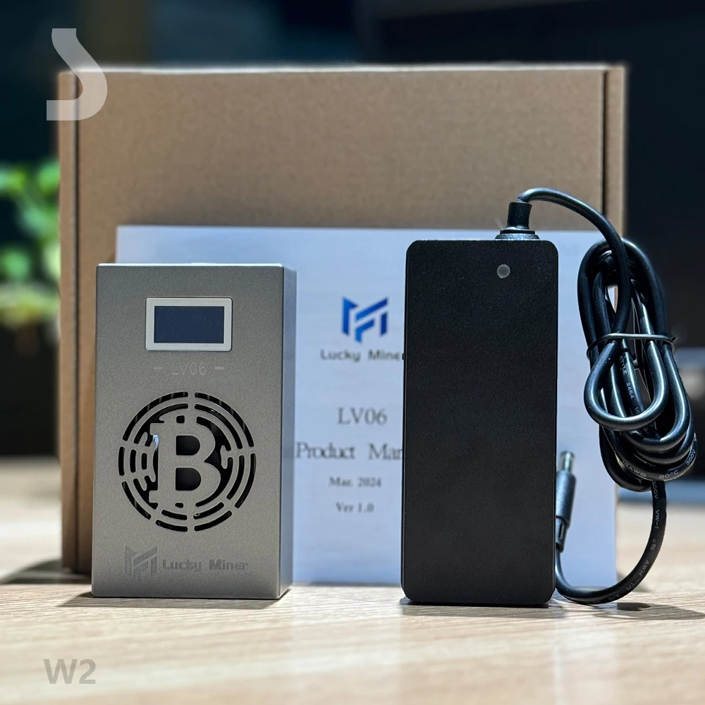 

Lucky Miner LV06 BTC solo miner wifi2.4 G SHA-256 500GH/S BM1366 Asic Chip, криптовалютерия, лотерейная машина, тихий Майнер btc