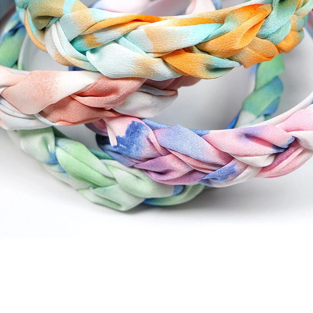 عصابة رأس نسائية من السلسلة الزرقاء المضفرة، إكسسوارات عصرية متينة تدوم طويلاً، هدية لحفلات الخطوبة