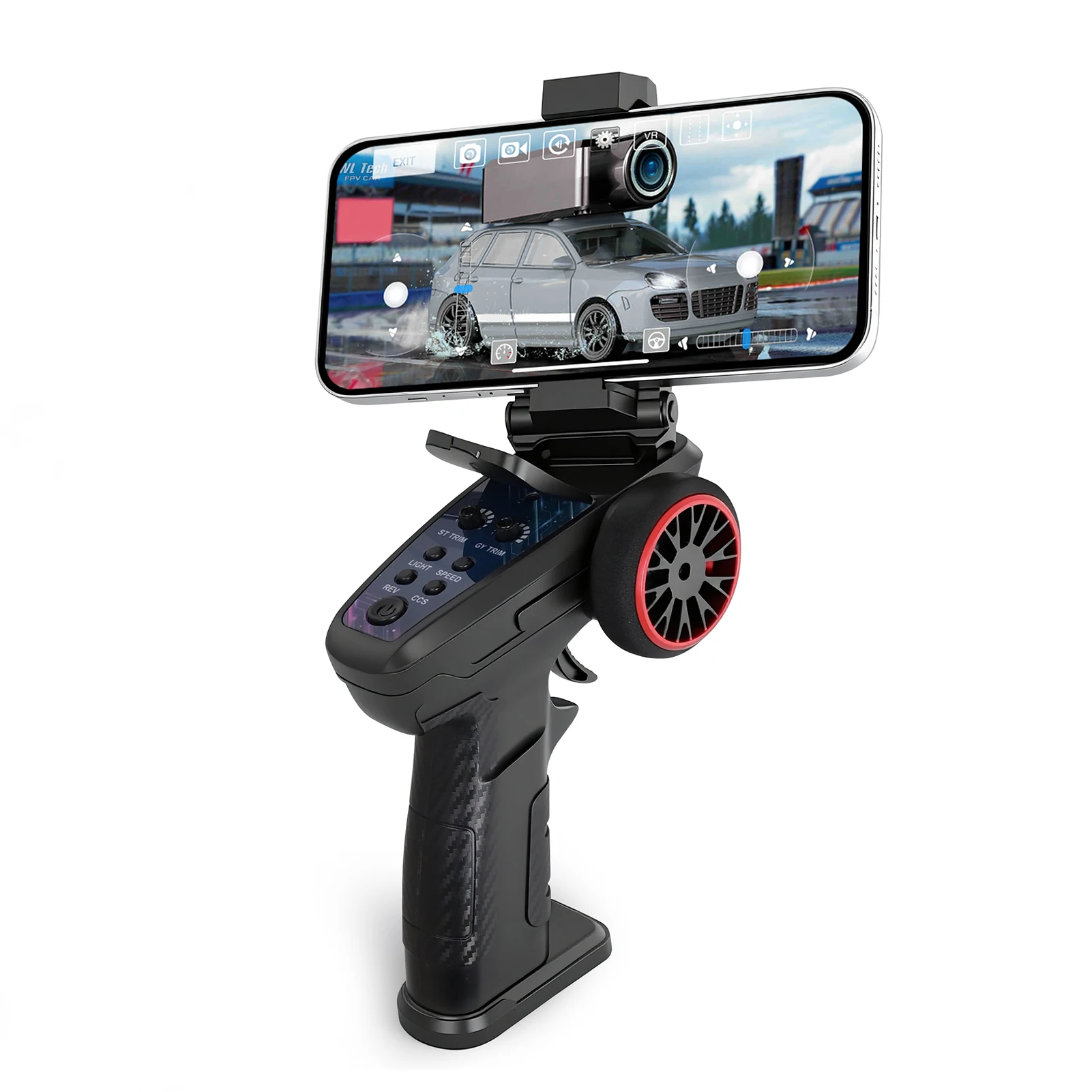 1:64 미니 RC 자동차, 2.4G WiFi FPV 원격 제어 장난감 자동차, 720P HD 카메라, 자이로, LED 라이트, 어린이용 앱 제어 차량